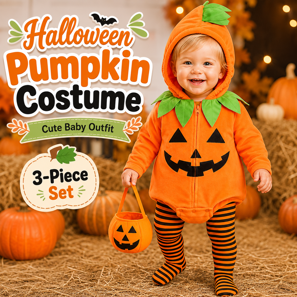 Baby Halloween Costume Set