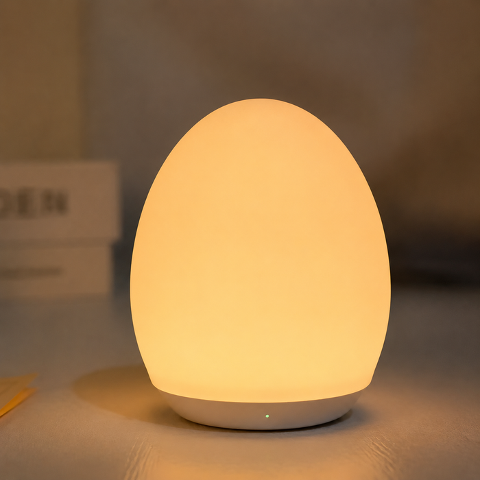 GlowStep™ Touch Night Light — 7-Color RGB Dimmable Bedside Lamp