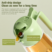 ChefPro™ 2-in-1 Oil Sprayer Bottle — Glass Mist Dispenser for Healthy Cooking