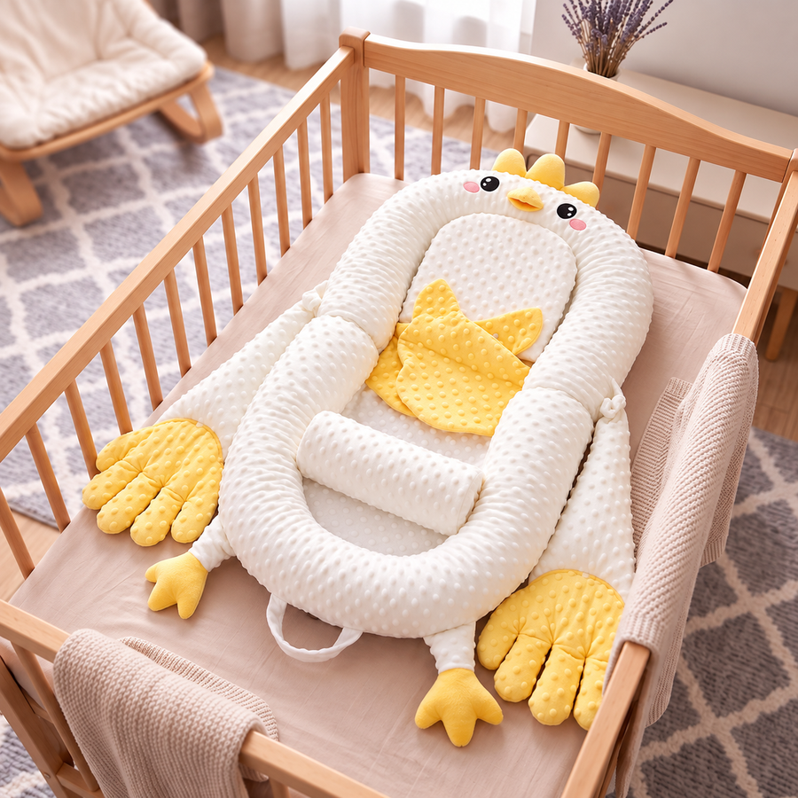 CozyPat™ Automatic Patting Baby Lounger with 15° Anti-Reflux Pillow