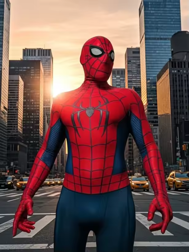 Spider Hero Cosplay Bodysuit — Men, Women & Kids