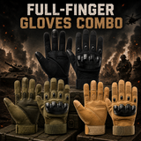 3-Pair Pack — Full Finger (Olive / Black / Tan)
