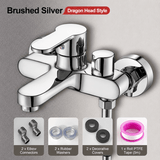 HomeSmart™ Thermostatic Shower Mixer Valve — Anti-Scald 3-Way Diverter Faucet Set