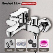 HomeSmart™ Thermostatic Shower Mixer Valve — Anti-Scald 3-Way Diverter Faucet Set