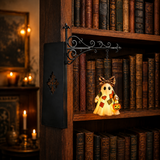 Patchwork Ghost with Bow