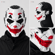 Cyberpunk Full-Face Mask — Bold Halloween Costume Look