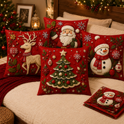 Classic Christmas pillow cover designs for seasonal home decor