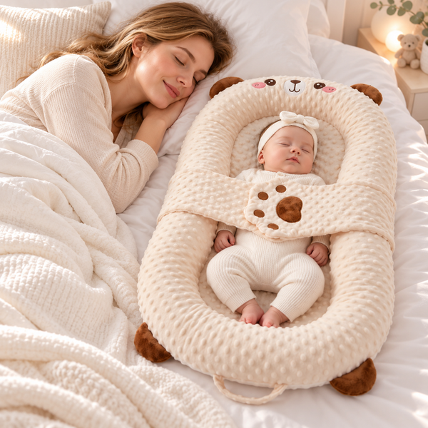 CozyPat™ Automatic Patting Baby Lounger with 15° Anti-Reflux Pillow