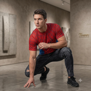 3D Webbed Hero T-Shirt — Raised Webbing Cosplay Tee