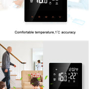 HomeSmart™ WiFi Smart Thermostat — Voice Control, Programmable, Alexa & Google Compatible