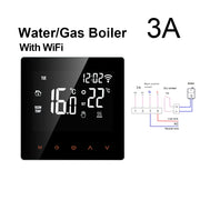 HomeSmart™ WiFi Smart Thermostat — Voice Control, Programmable, Alexa & Google Compatible