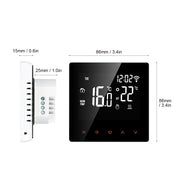 HomeSmart™ WiFi Smart Thermostat — Voice Control, Programmable, Alexa & Google Compatible