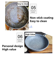ChefPro™ Stone-Coated Non-Stick Wok Pan — 28cm Induction-Ready Skillet