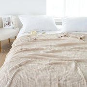 BabyJoy™ 6-Layer Muslin Cotton Blanket — Soft Breathable Gauze for Baby & Family