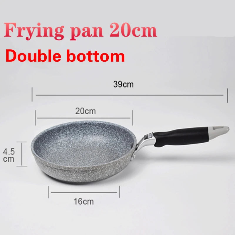 ChefPro™ Stone-Coated Non-Stick Wok Pan — 28cm Induction-Ready Skillet