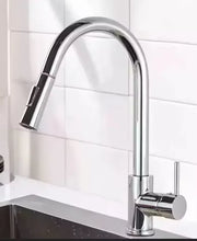 HomeSmart™ Pull-Out Kitchen Faucet — Matte Black Stainless Steel Mixer Tap