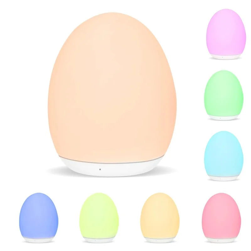 HomeSmart™ RGB Night Light – Touch Control & Color Changing Lamp Secondary image