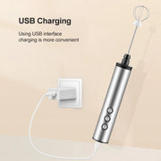 FreshTaste™ Rechargeable Milk Frother Set — Coffee-Bar Foam at Home