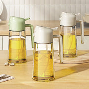 ChefPro™ 2-in-1 Oil Sprayer Bottle — Glass Mist Dispenser for Healthy Cooking