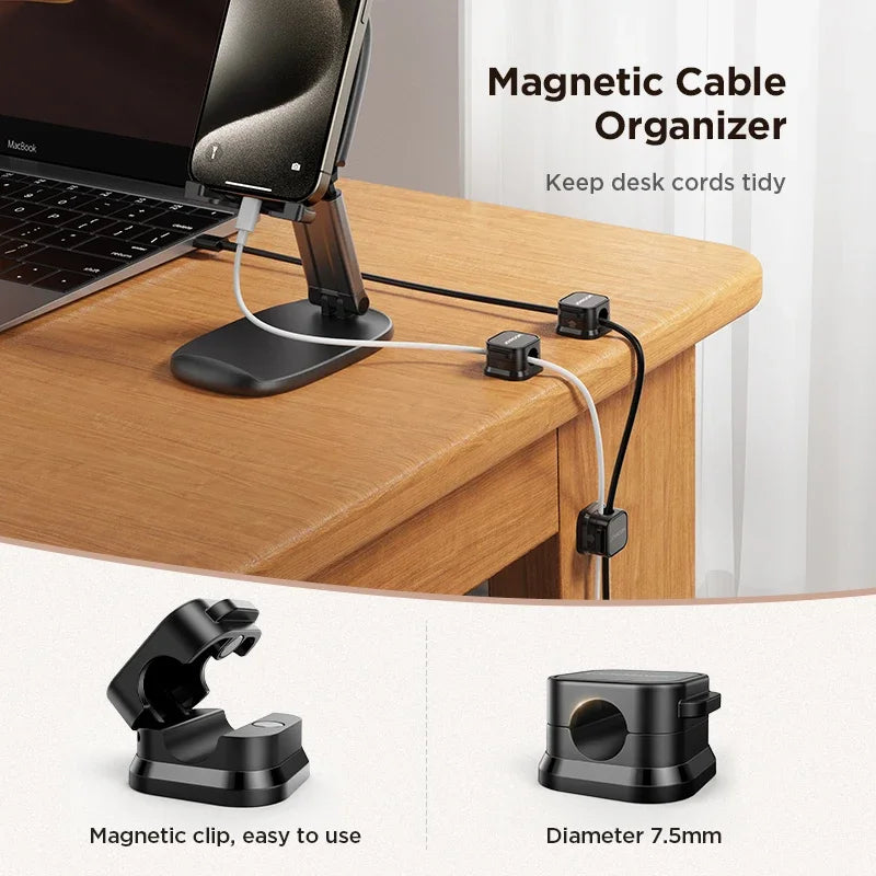 HomeSmart™ Magnetic Cable Clips — Tidy Cords in Seconds Secondary image