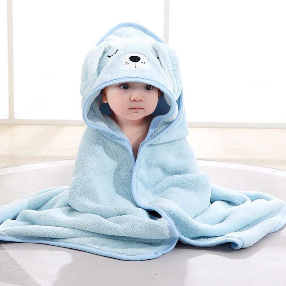 BabyJoy™ Hooded Baby Bath Towel — Soft & Cozy After-Bath Comfort Main image