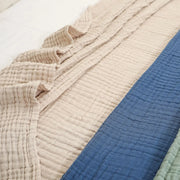 BabyJoy™ 6-Layer Muslin Cotton Blanket — Soft Breathable Gauze for Baby & Family