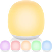 GlowStep™ Touch Night Light — 7-Color RGB Dimmable Bedside Lamp