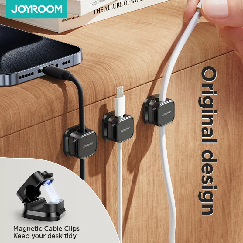 HomeSmart™ Magnetic Cable Clips — Tidy Cords in Seconds Main image