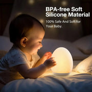 GlowStep™ Touch Night Light — 7-Color RGB Dimmable Bedside Lamp