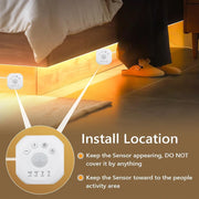 HomeSmart™ Motion Sensor LED Strip — Chase Effect Stair & Under-Bed Light