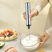 FreshTaste™ Rechargeable Milk Frother Set — Coffee-Bar Foam at Home