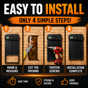 Automatic Chicken Coop Door — Timer & Anti-Pinch Sensor