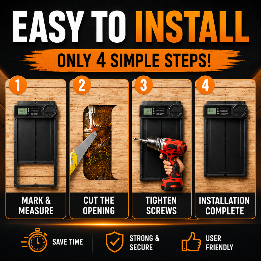 Automatic Chicken Coop Door — Timer & Anti-Pinch Sensor