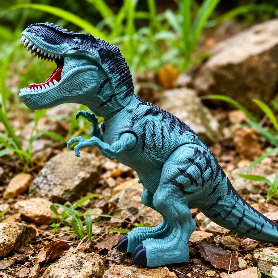 Walking Spray Dinosaur Toy — Roars, Lights & Lays Eggs