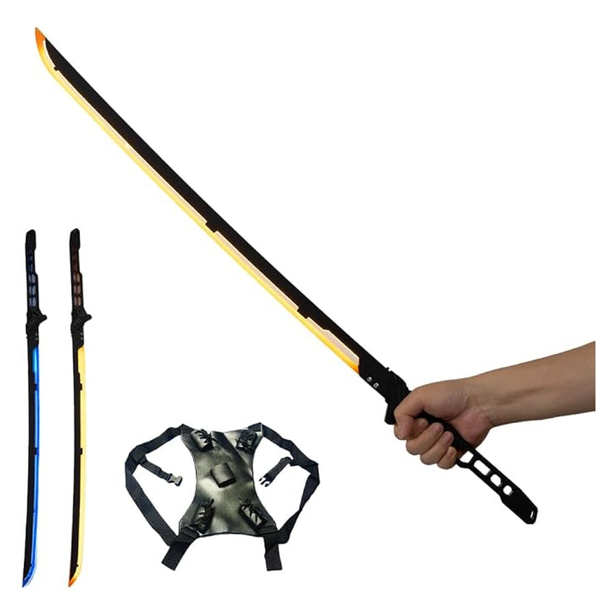 Rechargeable LED Cosplay Sword — 31.3″ Light-Up Prop