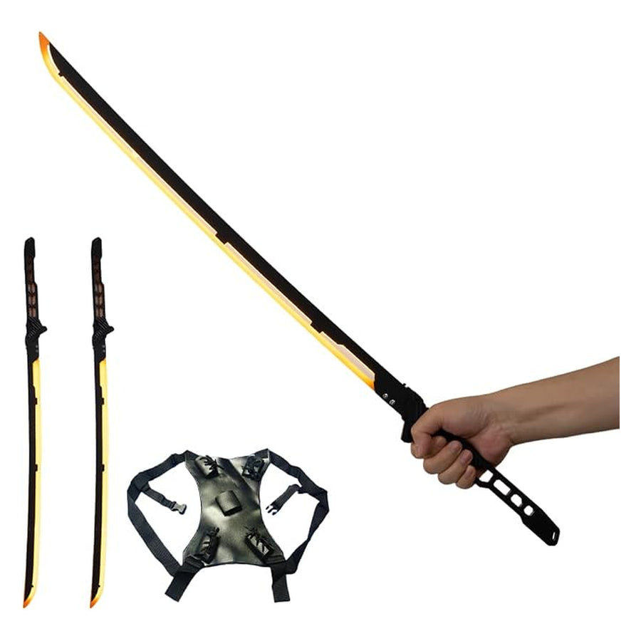 Rechargeable LED Cosplay Sword — 31.3″ Light-Up Prop