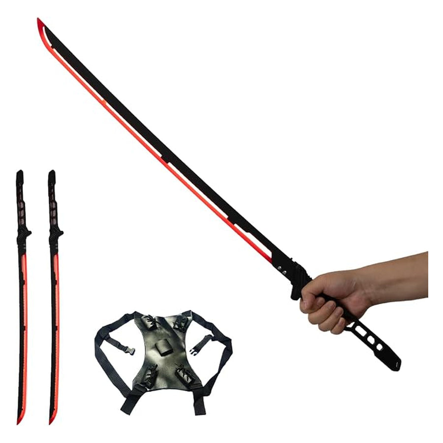 Rechargeable LED Cosplay Sword — 31.3″ Light-Up Prop