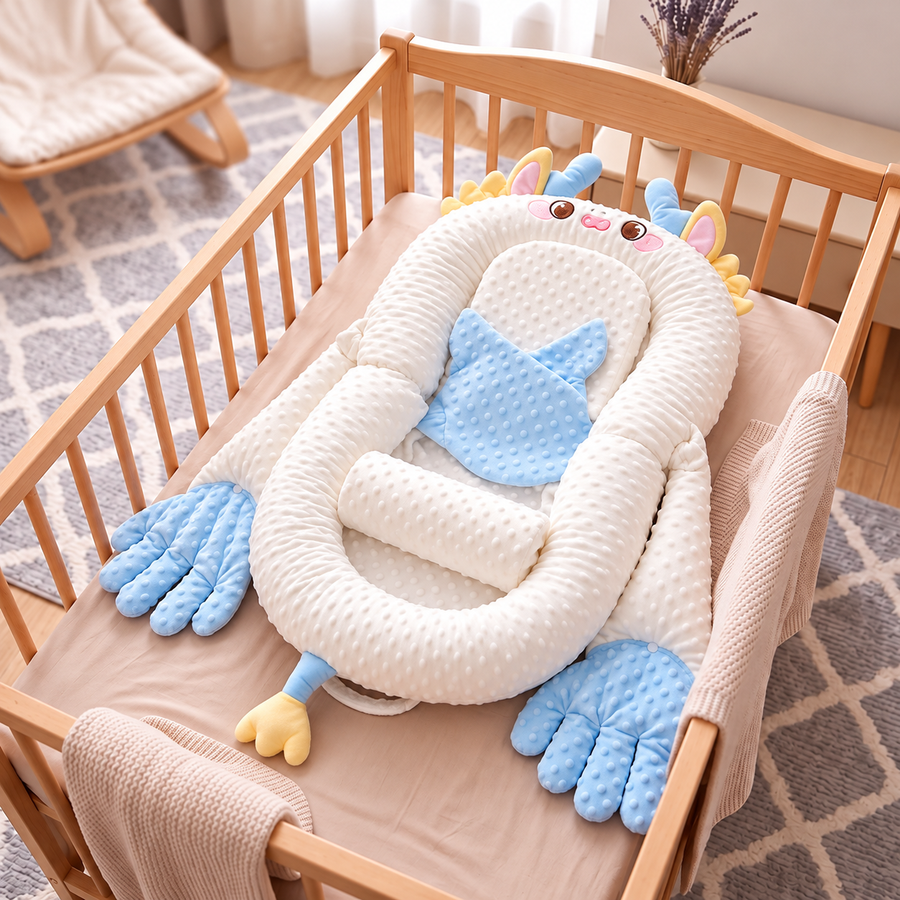 CozyPat™ Automatic Patting Baby Lounger with 15° Anti-Reflux Pillow