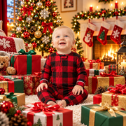 Christmas Family Matching Pajamas — Classic Holiday Plaid