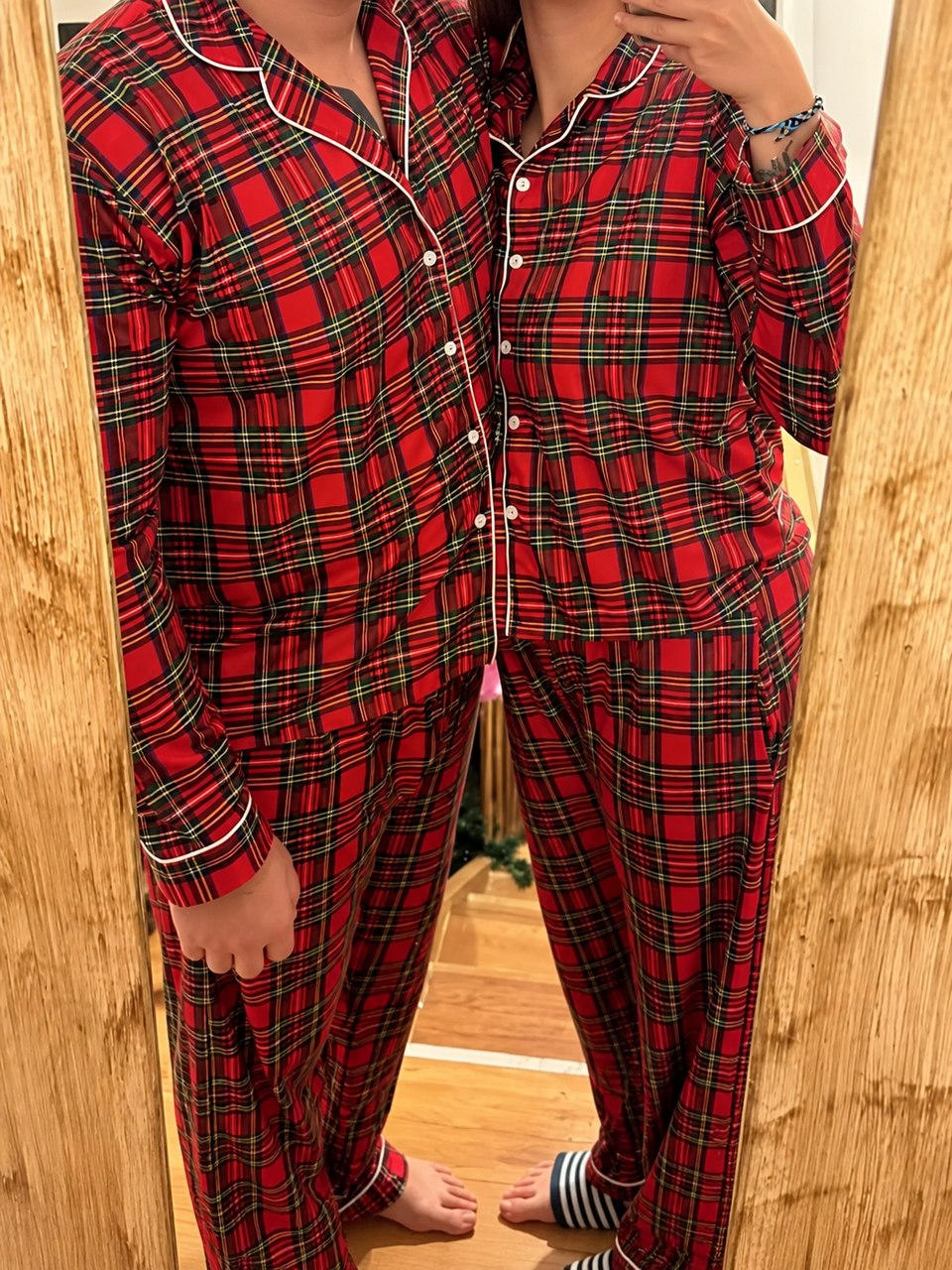 Christmas Family Matching Pajamas — Classic Holiday Plaid