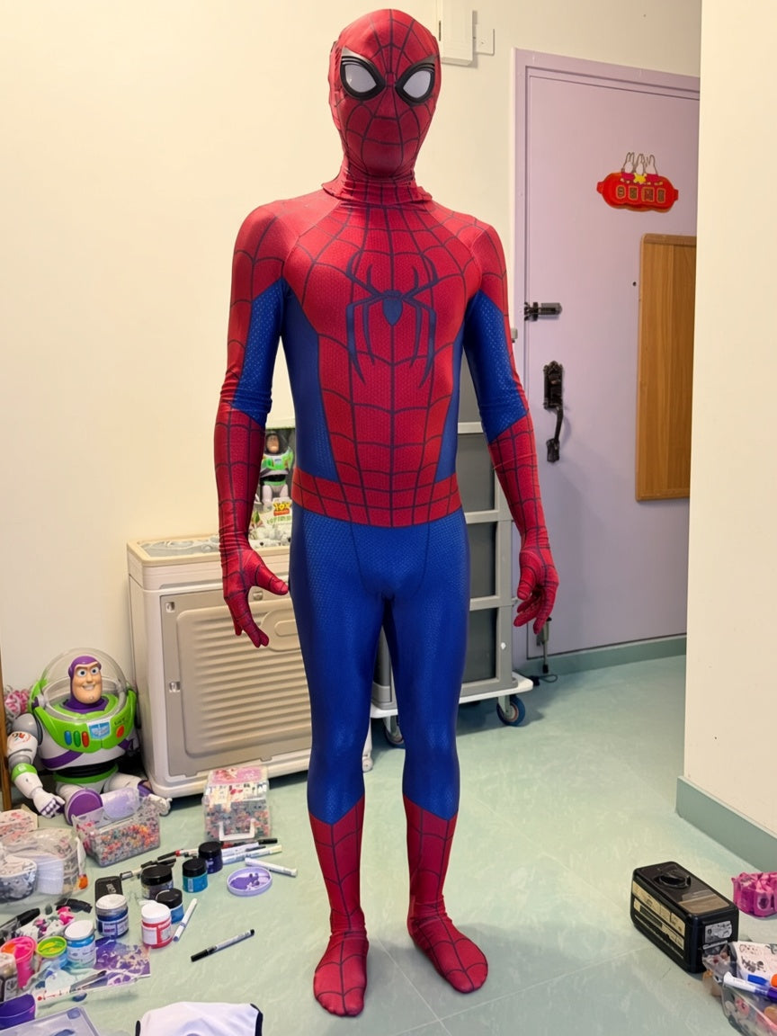 Spider Hero Cosplay Bodysuit — Men, Women & Kids