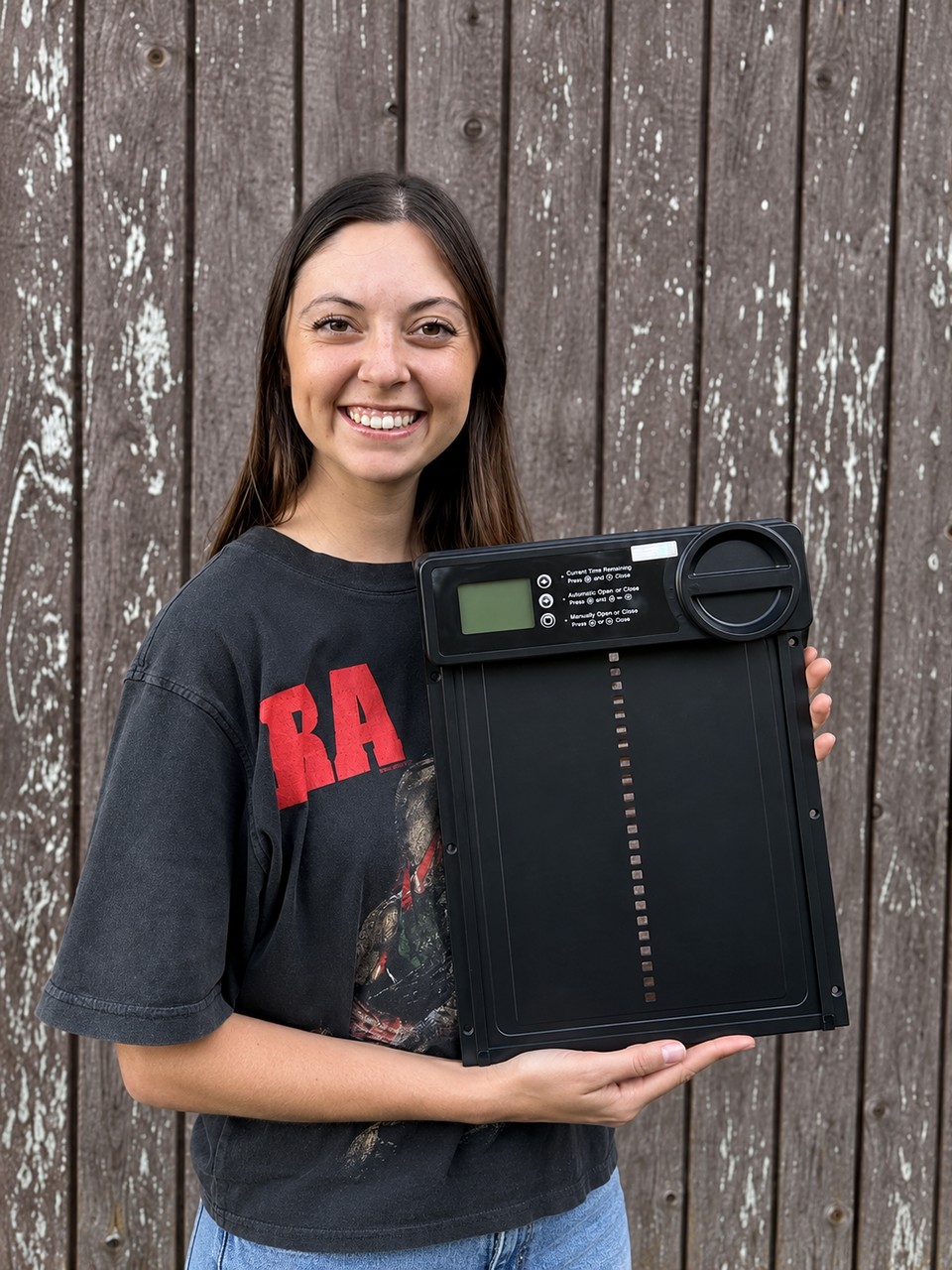 Automatic Chicken Coop Door — Timer & Obstruction Detection